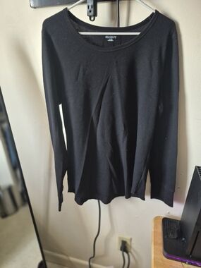 Old Navy Black Women's Long-Sleeve Thermal Top